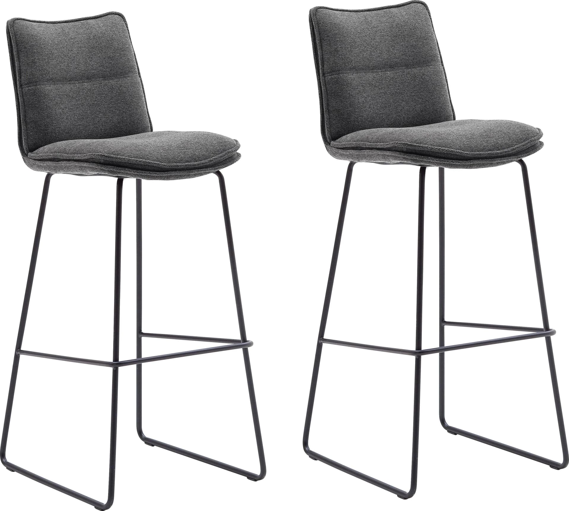Barhocker Hampton MCA furniture Anthrazit 180° drehbar