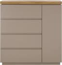 MCA FURNITURE PALAMOS Kommode warmgrau mit Soft-Close Bild 2