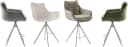 MCA furniture Parker Tresenstuhl mit Armlehnen Barhocker 360° drehbar Olive Bild 3