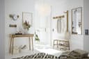 MCA FURNITURE BANTRY Garderobenpaneel Beige Massivholz Bild 1