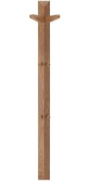 MCA FURNITURE BANTRY Garderobenpaneel Beige Massivholz Bild 3