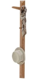 MCA FURNITURE BANTRY Garderobenpaneel Beige Massivholz Bild 4