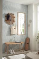 MCA FURNITURE BANTRY Garderobenpaneel Eiche Massivholz 6 Haken Bild 1