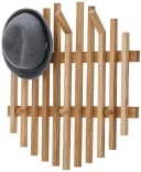 MCA FURNITURE BANTRY Garderobenpaneel Eiche Massivholz 6 Haken Bild 4