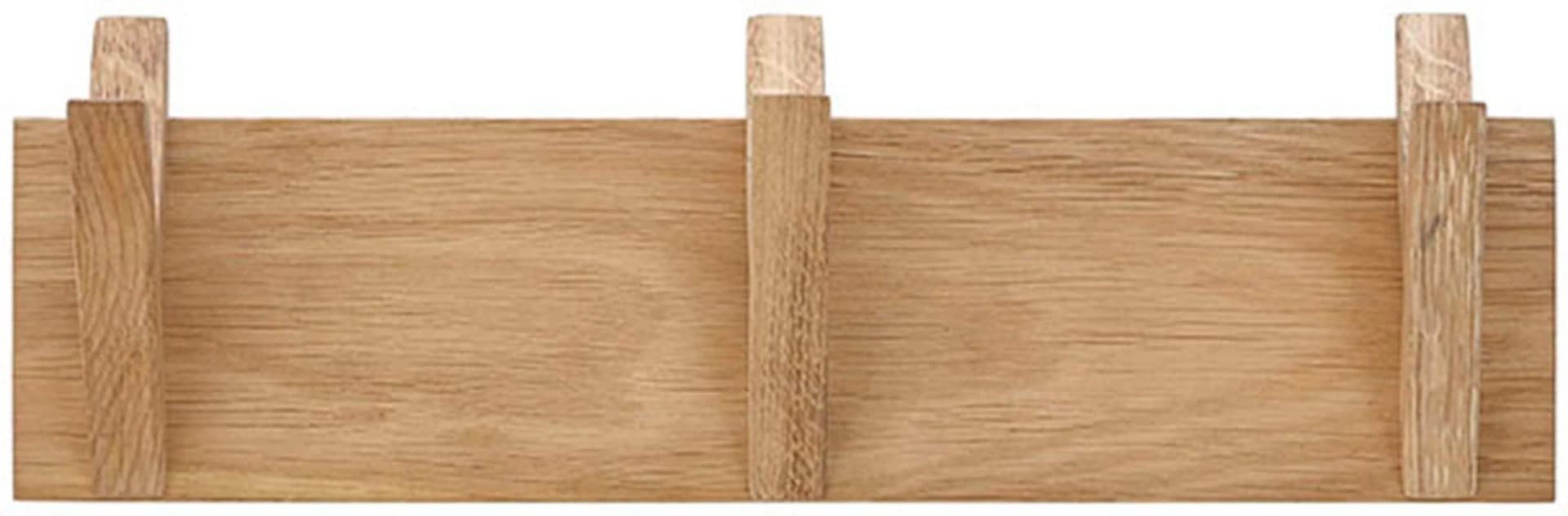 MCA FURNITURE BANTRY Garderobenpaneel Massivholz Eiche Naturfarben