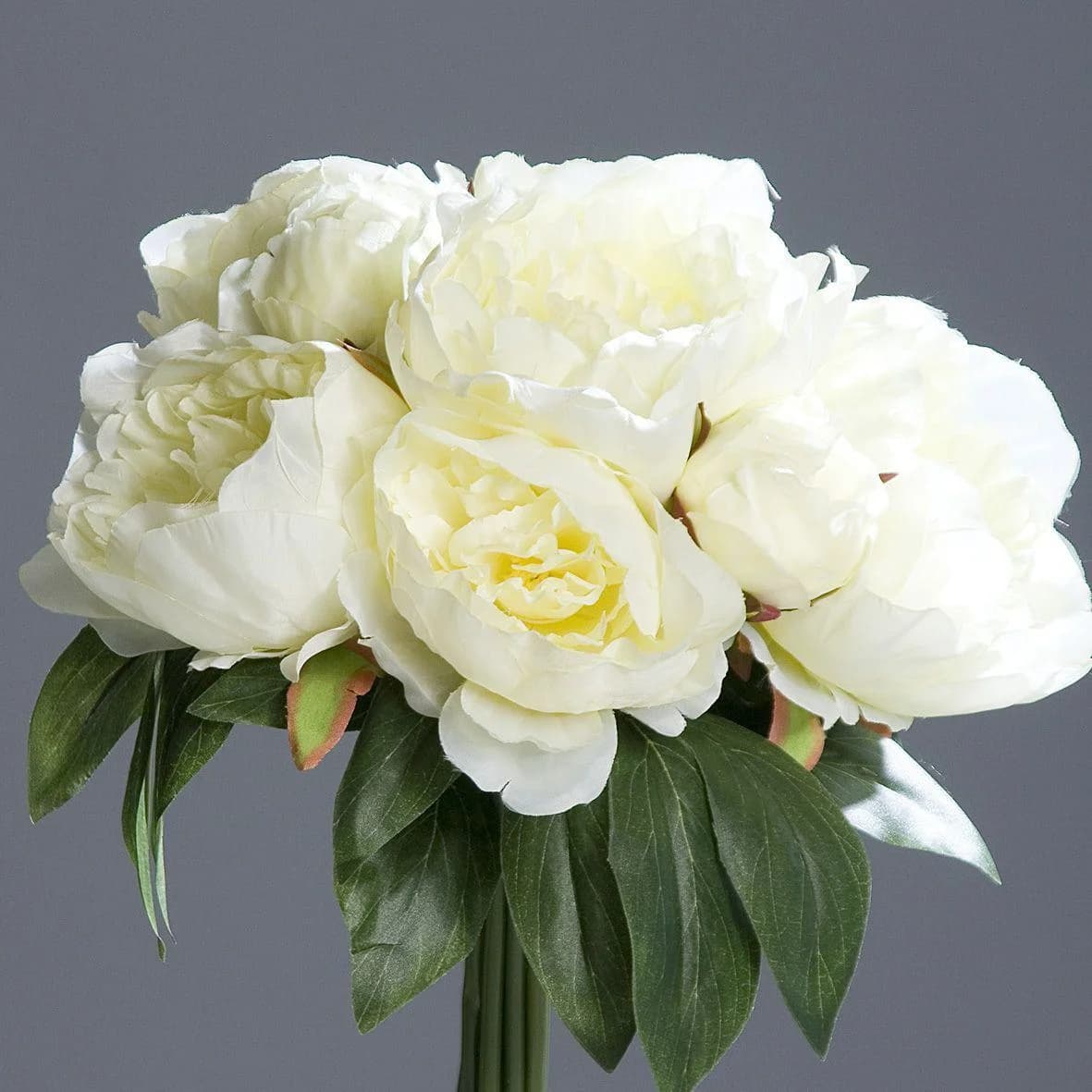 DPI Kunstblume Päonienbouquet Beige