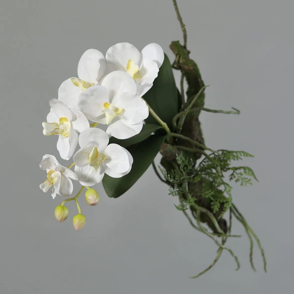 Kunstblume ORCHIDEE Kunststoff Beige