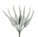 DPI Kunstblume Erikabusch Heidekraut Cream/Weiß ca. 21 cm Bild 2