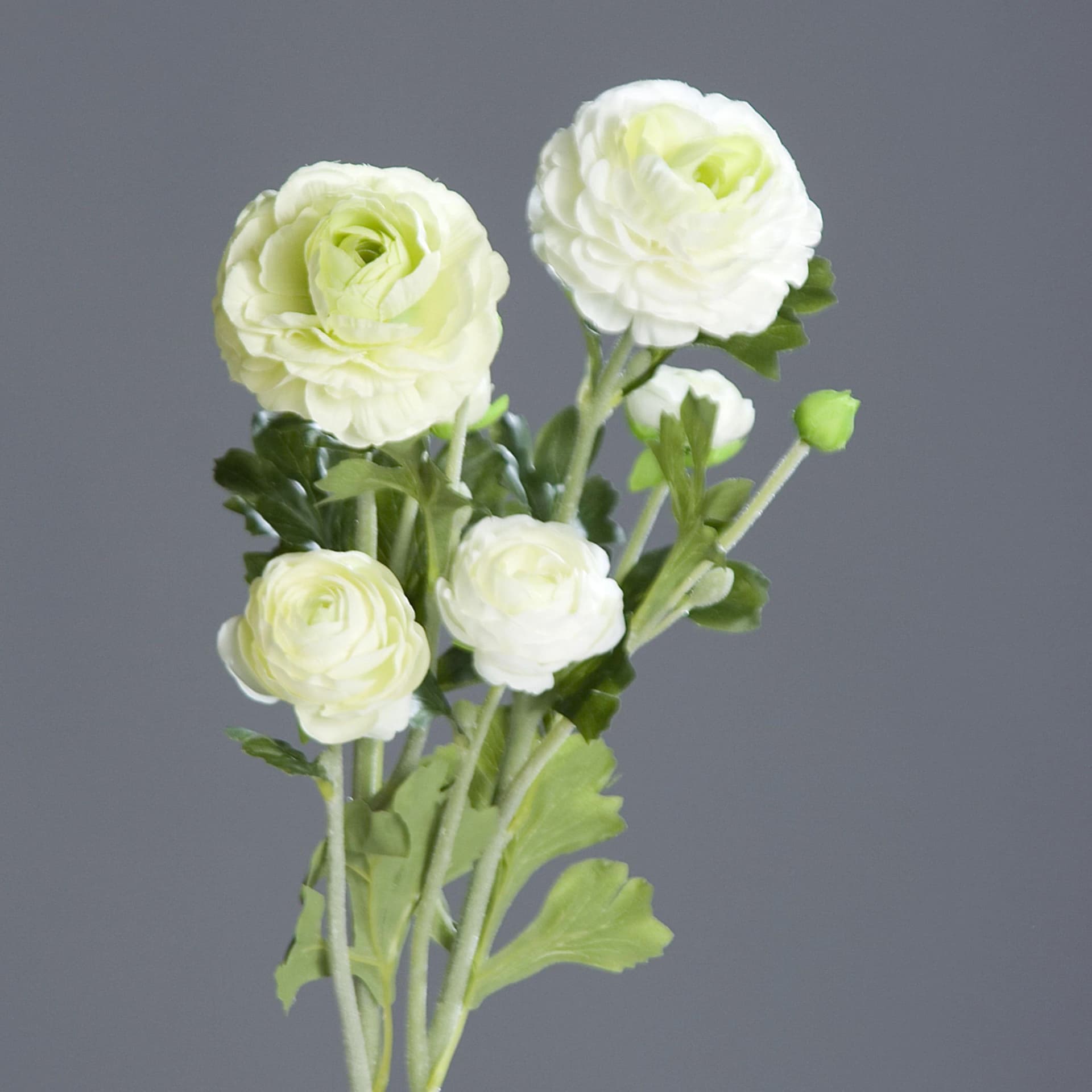 Kunstblume Ranunkel Kunststoff und Keramik 62 cm DPI