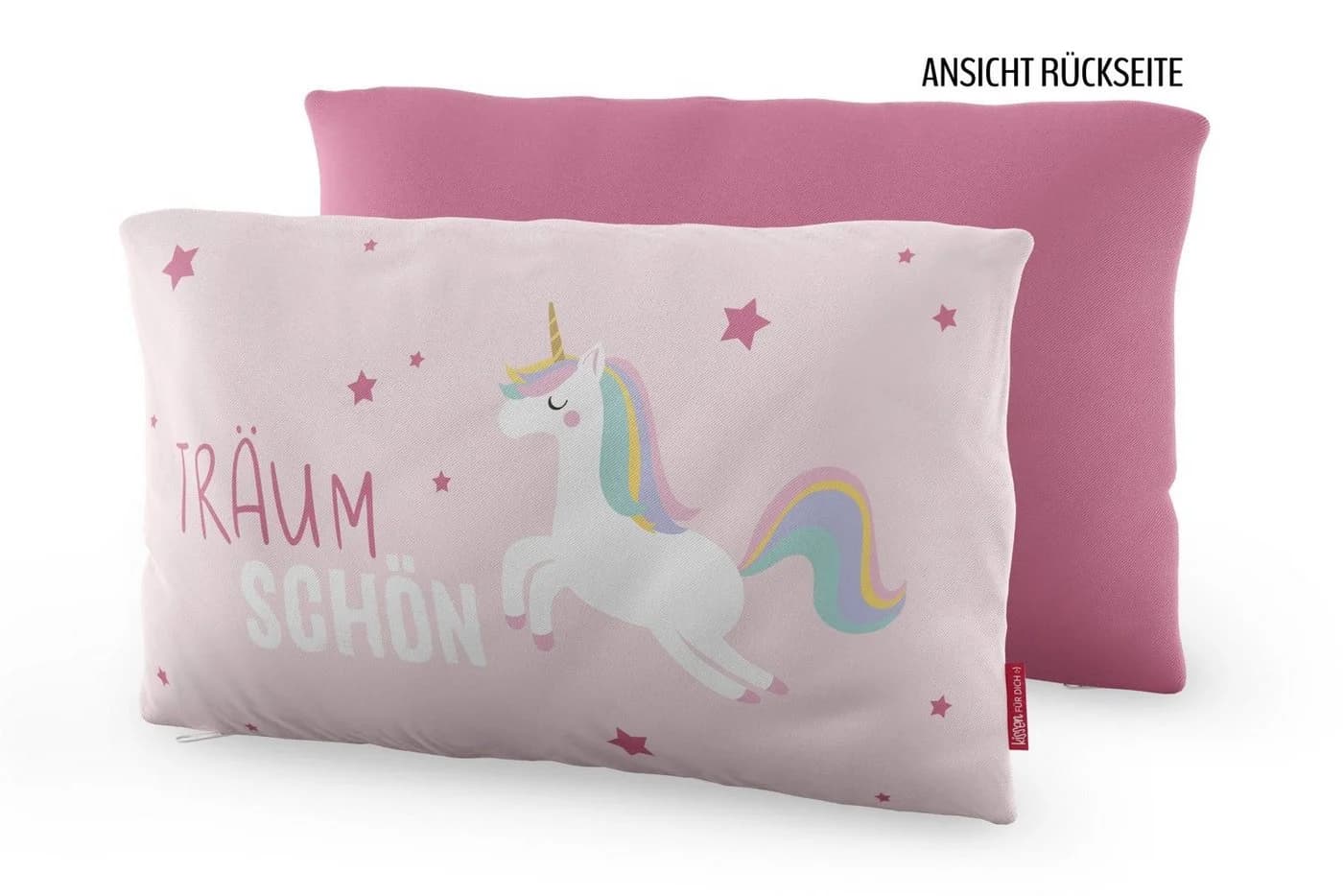 La Vida Baumwollkissen Kinderkissen Kuschelkissen Dekokissen
