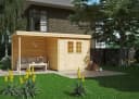 KIEHN-HOLZ Gartenhaus Edersee Beige Naturbelassen Bild 2