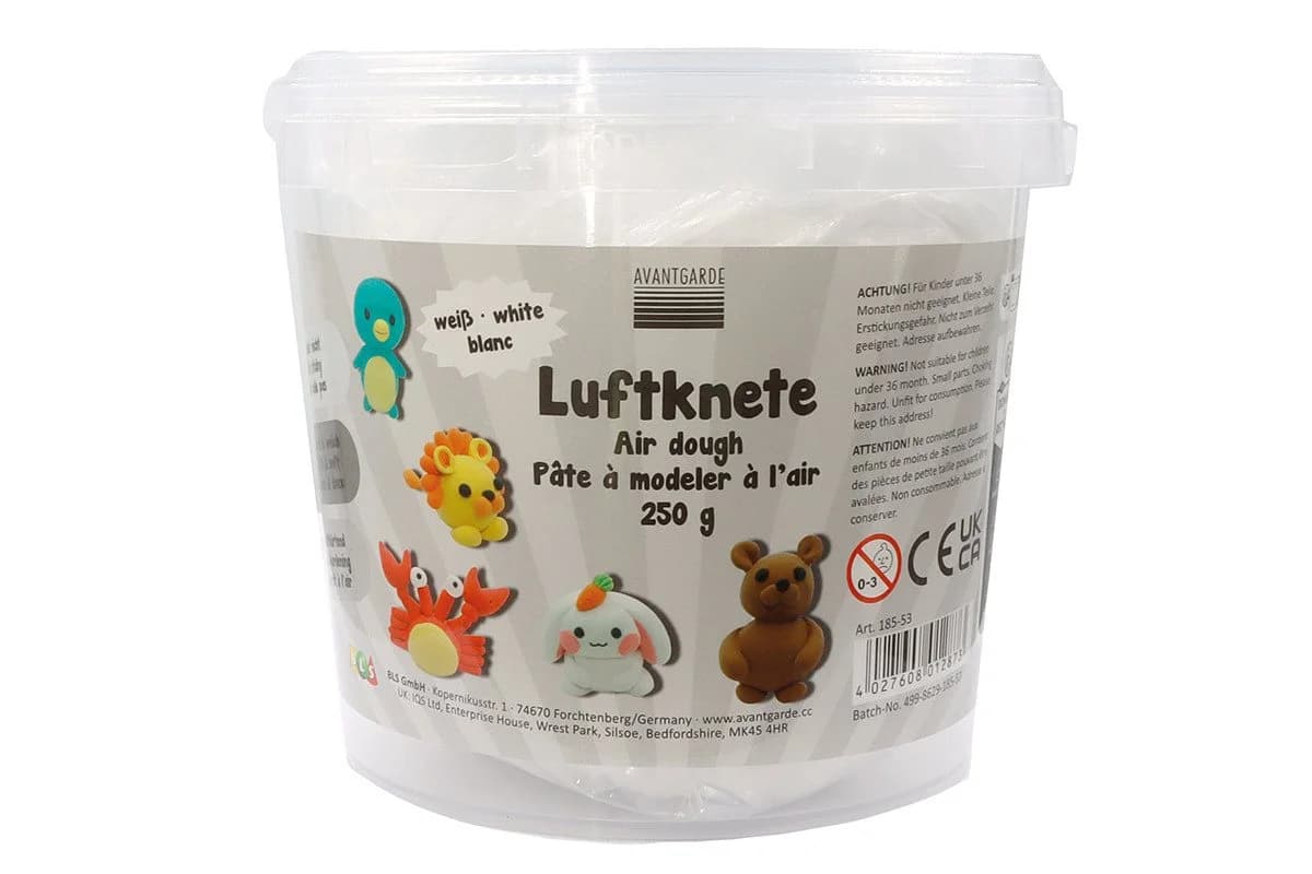 AVANTGARDE Knete Luftknete Weiß - Bild 2
