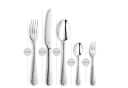 Kuppels Besteck-Set CRYSTAL 30-tlg. Edelstahl Rostfrei 18/0 Silber Bild 5