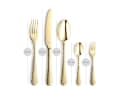 Kuppels Besteck-Set CRYSTAL 30-tlg. Champagner PVD Edelstahl Bild 5