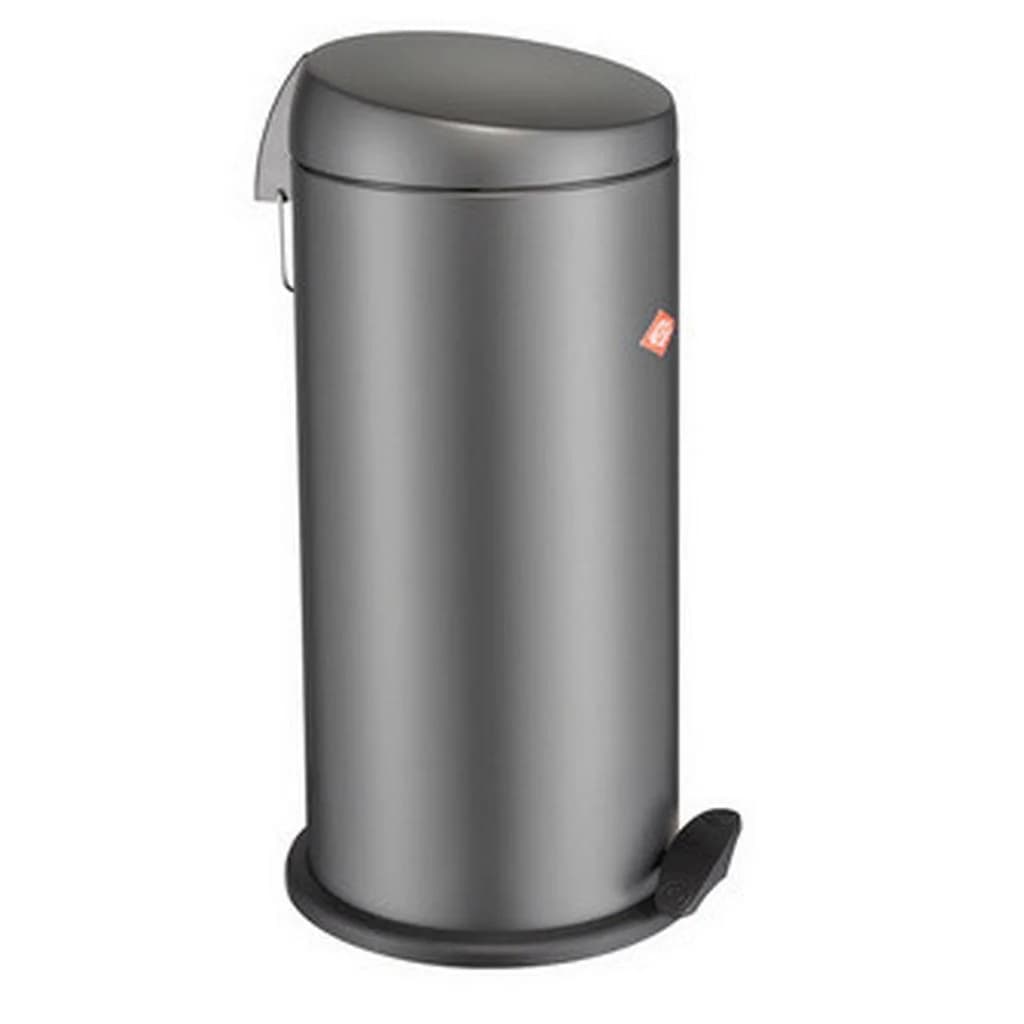 Wesco Abfallsammler Capboy Maxi 22 L Edelstahl Graphit Metall Küchenausstattung