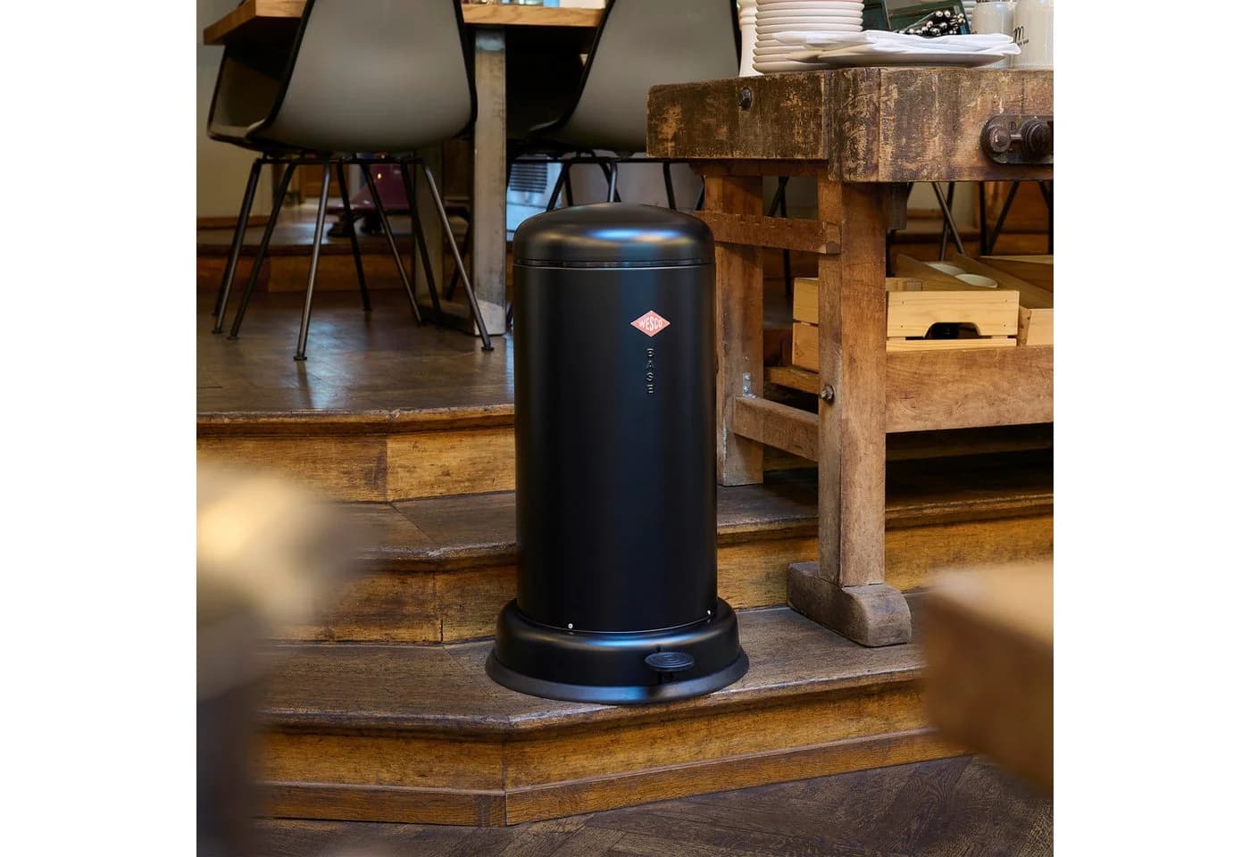 WESCO Baseboy Mülleimer Rot 20 Liter - Bild 4