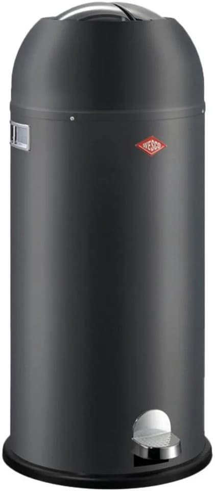 Wesco Kickmaster Maxi Mülleimer 40L Graphit matt