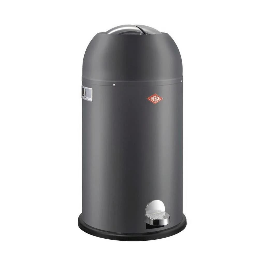 Wesco Abfallsammler Kickmaster 33 L Graphit Kunststoff