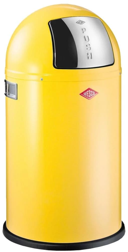 WESCO Pushboy Junior Abfallsammler Lemongelb 22 Liter