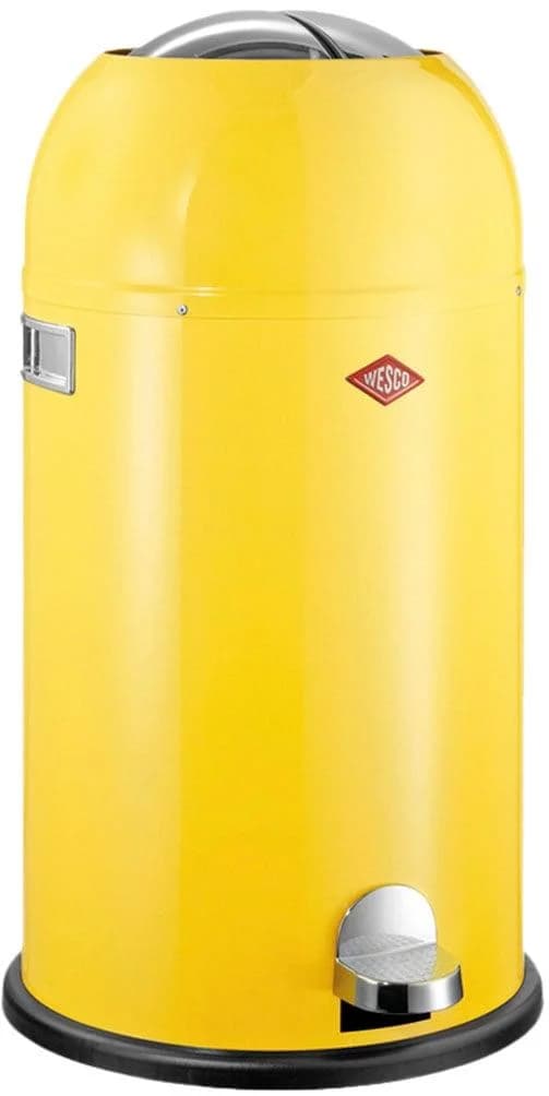 WESCO Kickmaster® Mülleimer mit Dämpfer, Lemongelb