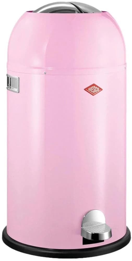 WESCO Kickmaster® Mülleimer Pink 33L Edelstahl