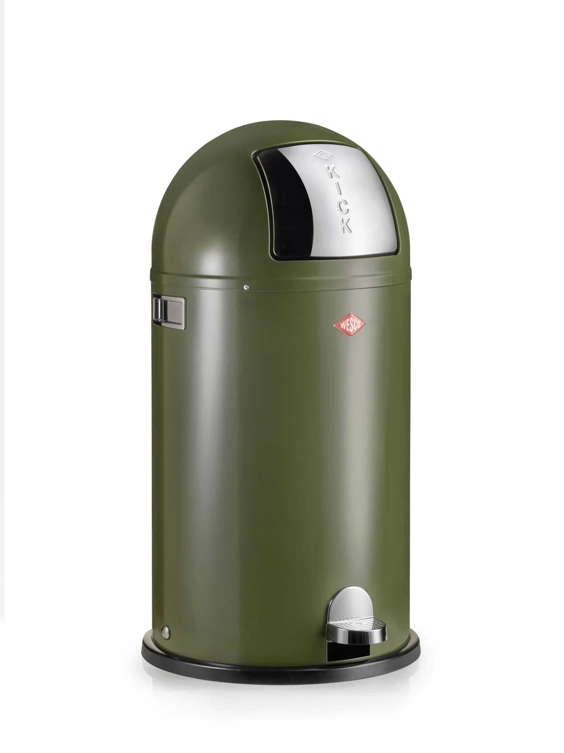 WESCO KICKBOY Abfallsammler 40 Liter Oliv