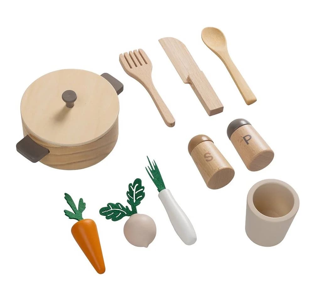 howa Spielküche FoodieFun Kinderküche Holz 10-tlg. Zubehör
