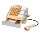 howa Spielkasse aus Holz mit Taschenrechner und Spielgeld Bild 1