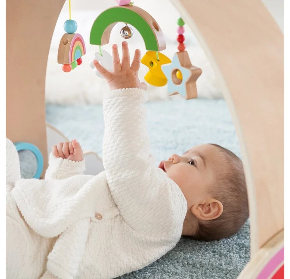 howa Baby Gym my rainbow Spielbogen aus Holz - Bild 4