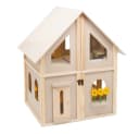 howa Puppenhaus Holz Klappbar 30tlg. Möbelset Beige Bild 3