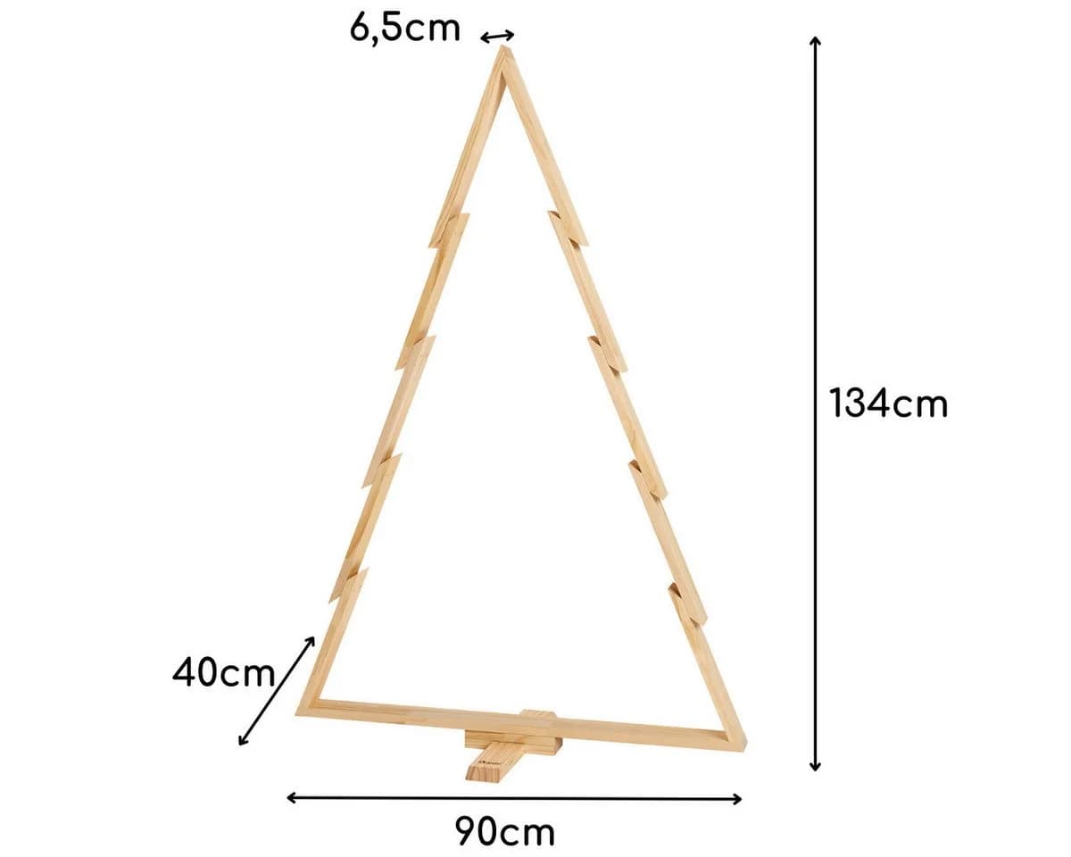 howa befüllbarer Adventskalender Weihnachtsbaum XXL aus Holz - Bild 4