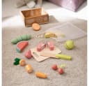 howa Spiellebensmittel-Set 32-tlg. Holz Spielzeug Zubehör für Kaufladen und Kinderküche Bild 1