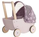 howa Puppenwagen Rainbow Holz mit Verdeck Regenbogen Bild 2