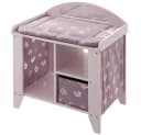 howa Puppenwickeltisch rainbow Rosa Holz Bild 2
