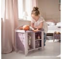 howa Puppenwickeltisch rainbow Rosa Holz Bild 4