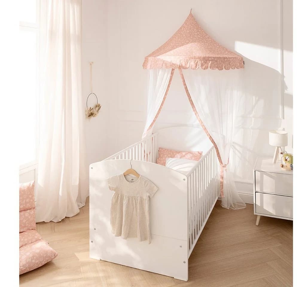 howa Betthimmel flowers Wand Baldachin für Kinderzimmer