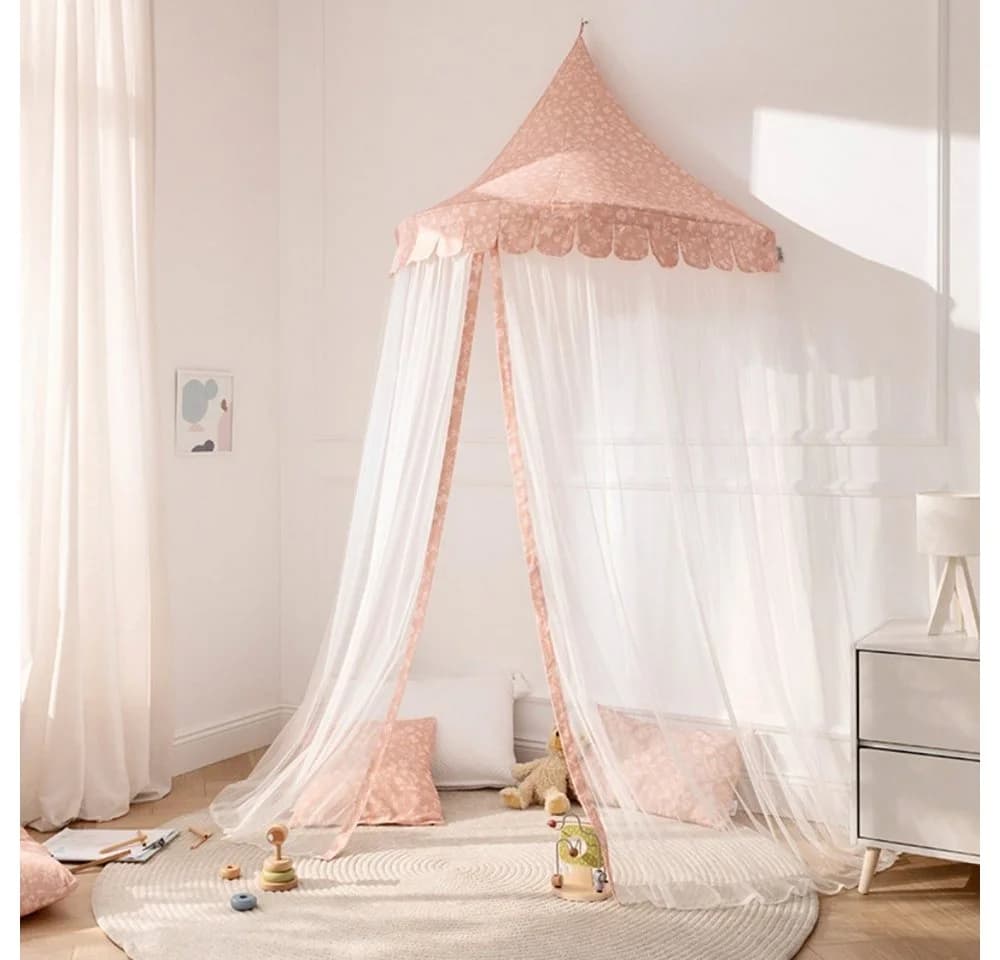 howa Betthimmel flowers Wand Baldachin für Kinderzimmer - Bild 2