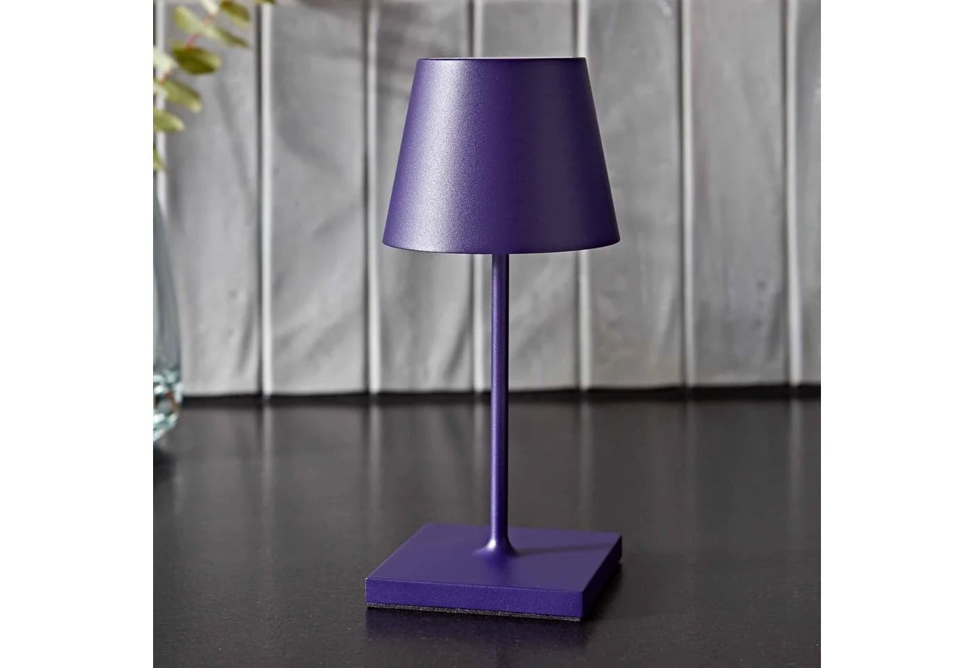 SIGOR LED Tischleuchte NUINDIE Mini Dimmbar Pflaumenblau