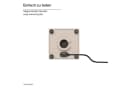 Sigor LED-Akku-Tischleuchte Nutalis mini Beige Dimmbar Bild 5