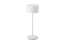 Sigor LED-Akku-Tischlampe Veluna, weiß, Höhe 25 cm, IP44, dim, CCT Bild 2