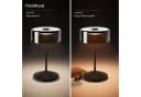 SIGOR LED Tischleuchte NUMOTION Akku Glasleuchte nachtschwarz Dimmbar Bild 3