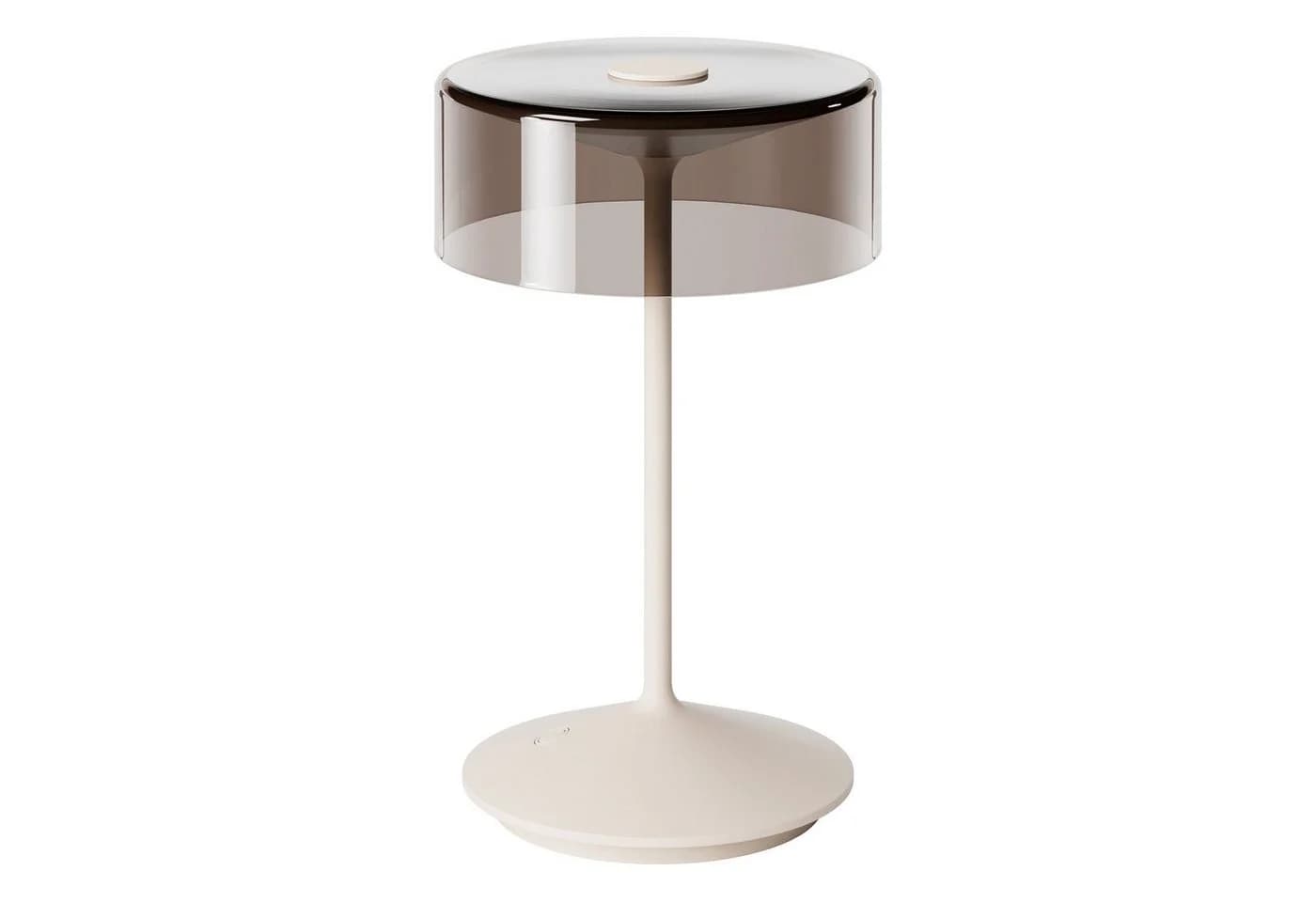 SIGOR LED Tischleuchte NUMOTION Akku-Glasleuchte Dimmbar Dünenbeige - Bild 2