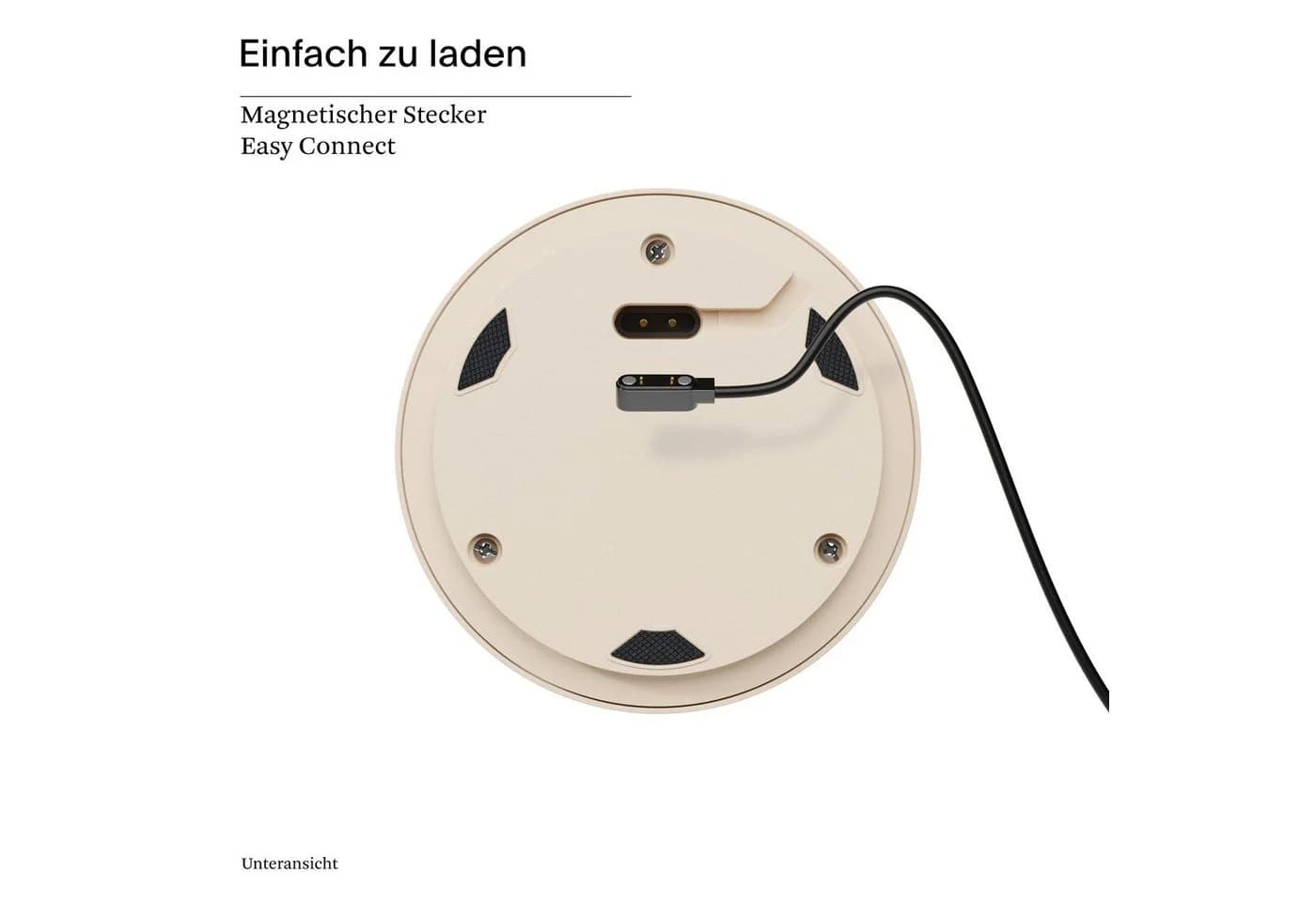 SIGOR LED Tischleuchte NUMOTION Akku-Glasleuchte Dimmbar Dünenbeige - Bild 5