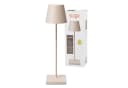 SIGOR LED Tischleuchte Nuindie Dimmbar Akku Beige IP54 Bild 2