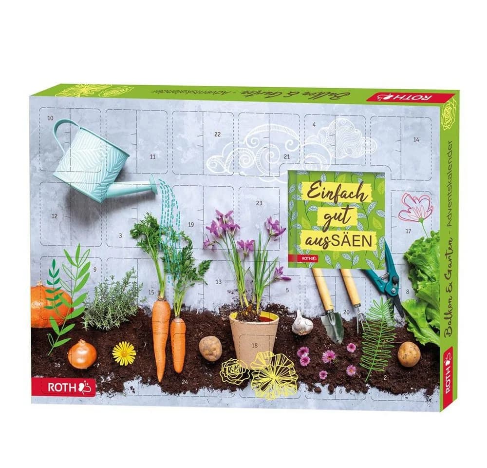 Roth Adventskalender Balkon & Garten-Adventskalender, 24 Samentütchen - Bild 5