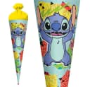 Roth Schultüte Disney Stitch 70cm rund mit Filzverschluss Bild 1