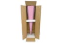 Roth Schultüte Rosa 85 cm Sechseckig mit Tüllverschluss Bild 1