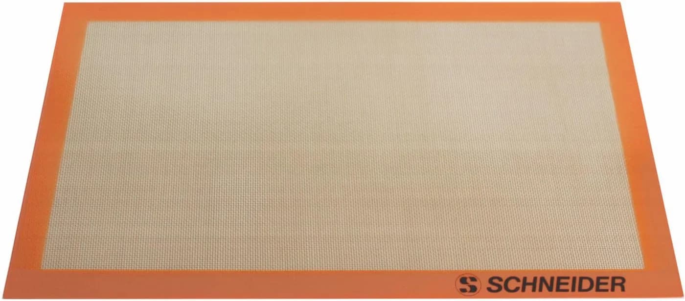 Schneider GmbH Backmatte Tiefkühlmatte 2in1 Silikonbeschichtetes Glasfasergewebe