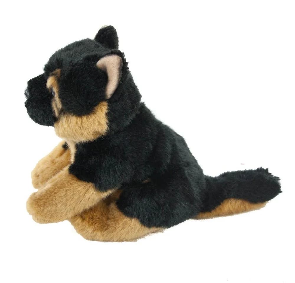 Teddys Rothenburg Kuscheltier Schäferhund 19 cm Schwarz/Braun