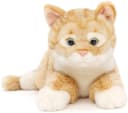 Uni-Toys Kuscheltier Katze Grau/Braun 38 cm Plüsch Bild 2